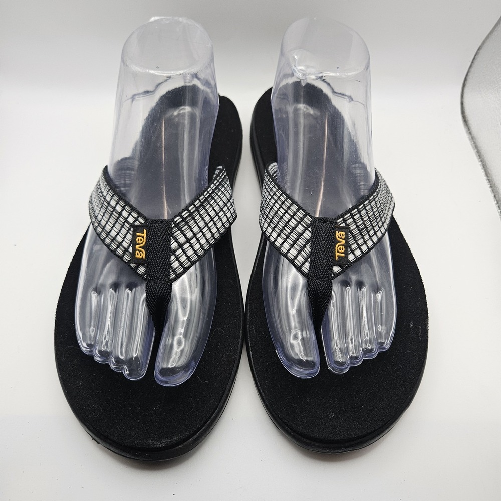 Teva Womens Voya Flip Flop Sandals Granola Crunchy Summer Beach Comfort Size 10